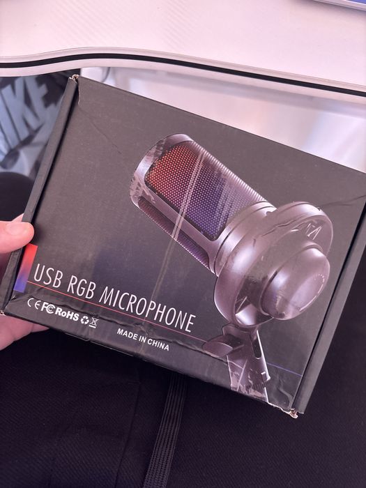 Microfon rgb cu usb