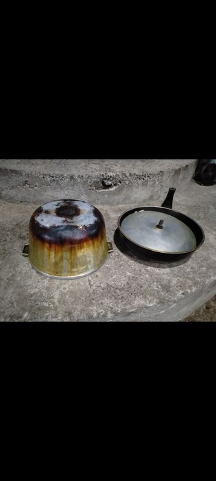 Чистка кастрюлю от нагара