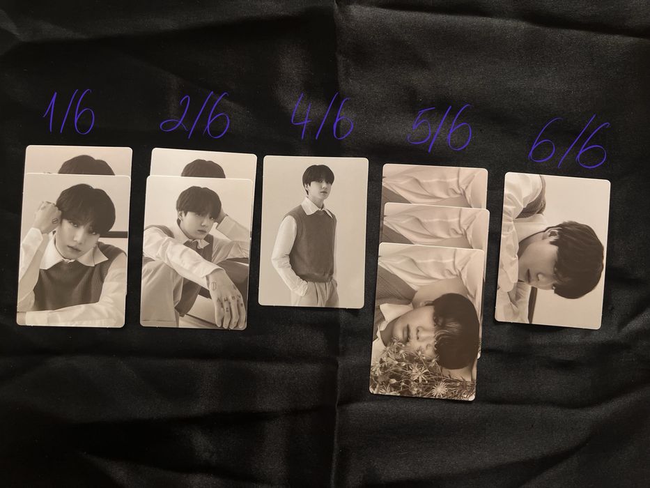 BTS Monochrome Pop-Up Mini PCs | БТС Монохром Поп-Ъп Мини фотокартички