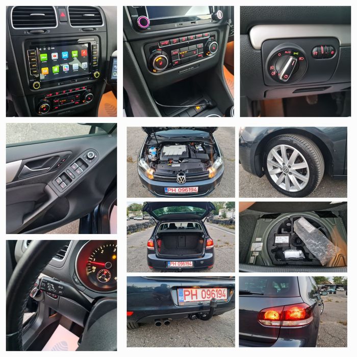 ‼️VW Golf 6 Highline 2010‼️2.0 TDI - 140 CP , CBAB * Euro5 * Navi , Alcantara , Klimă , Jante17 , Senzori , Scaune Încălzite * Import Germania