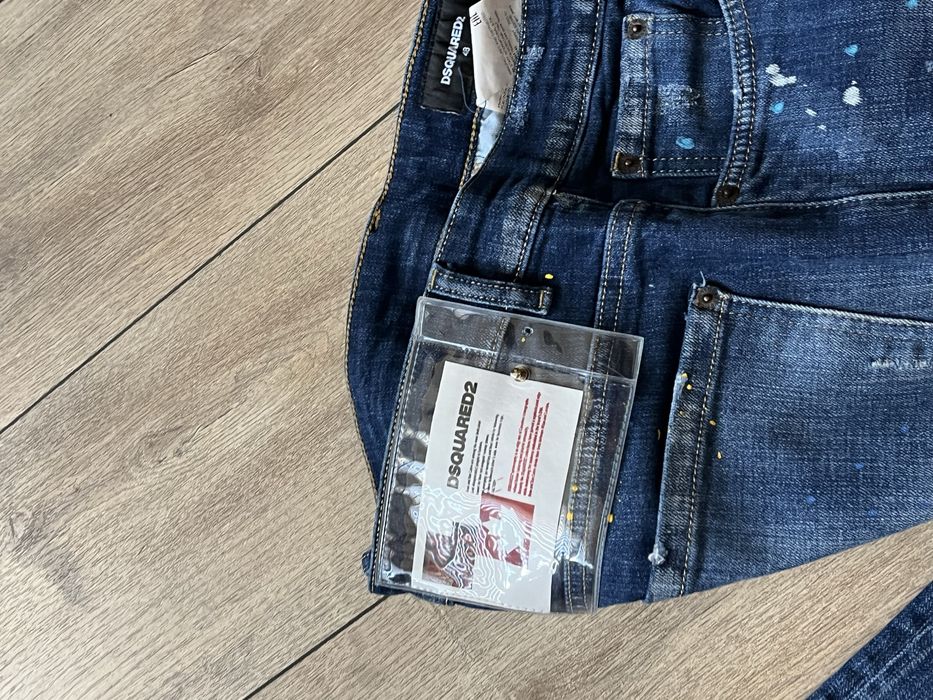 DSQUARED2 - Cool Guy distressed  Slim Jeans  - размер 48 -32/33 Slim / Оригинал