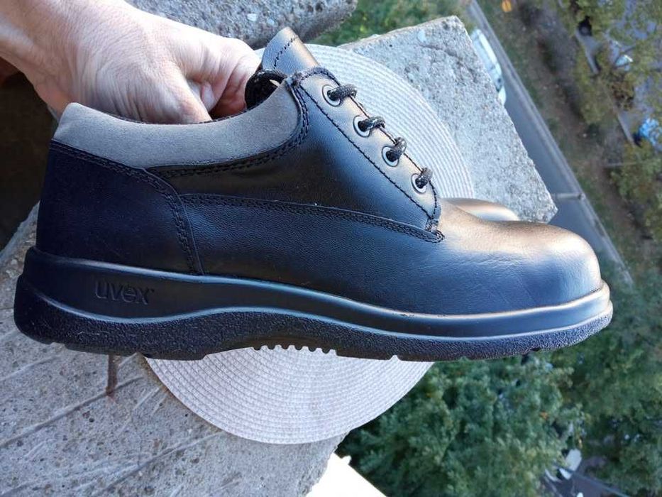 Pantofi piele Uvex Wide Fit Lace-up Safety, mar, 44 (28.5 cm)