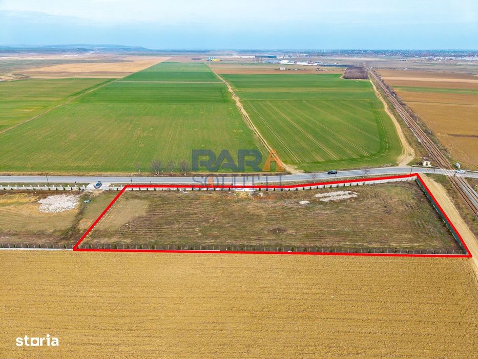 Teren 7.092 mp cu PUZ aprobat + Autorizatie / investiție autostrada A7