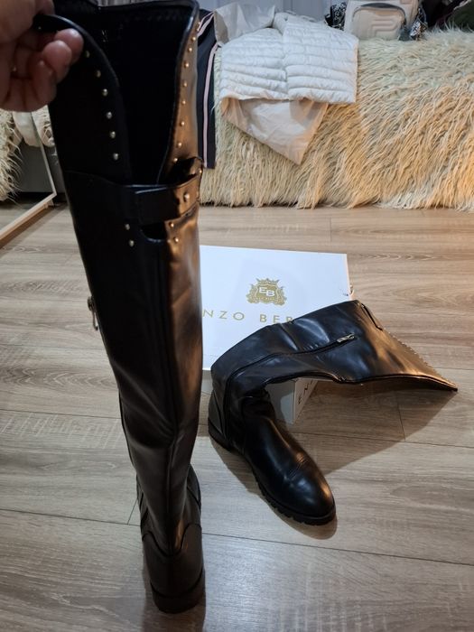 Cizme peste genunchi Enzo Bertini
