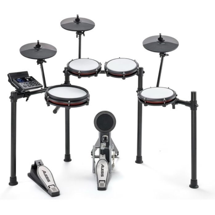 Барабаны Alesis nitro max kit + стул Mapex trone