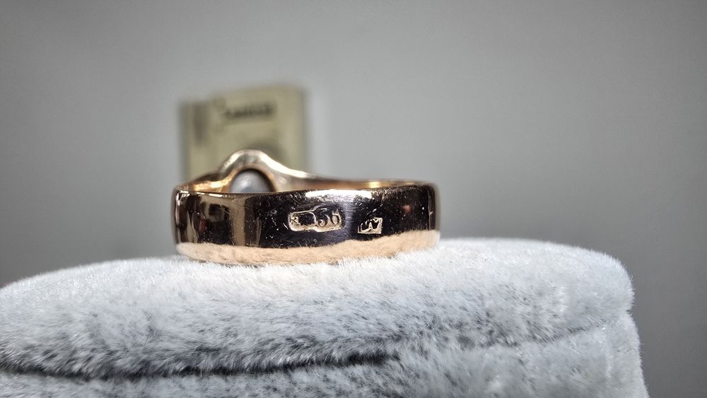 ‼️Златен пръстен с камея - Царска Русия‼️