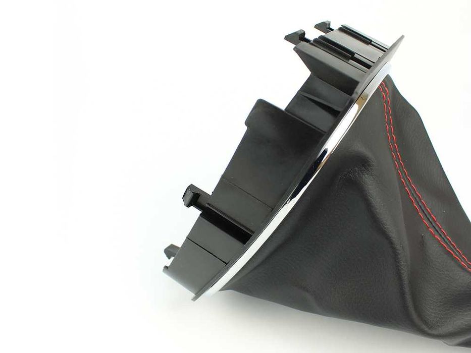 Топка скоростен лост с маншон VW GOLF / Волксваген Голф 5/6 червен 5ск