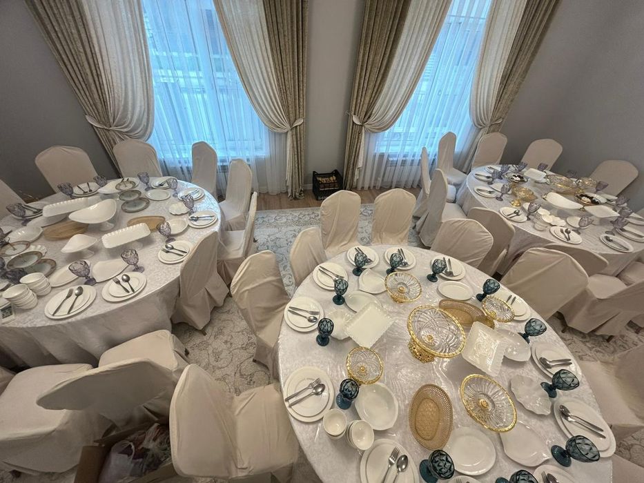 Прокат посуды столы