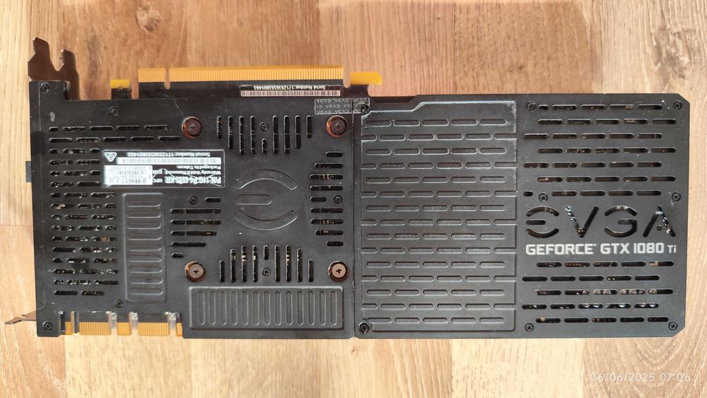 EVGA GTX 1080ti - 11 gb