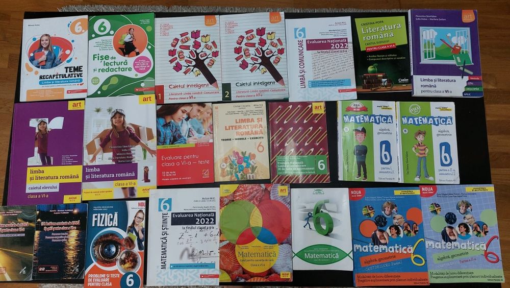 Vând culegeri, auxiliare și manuale utile- ciclul primar și gimnazial