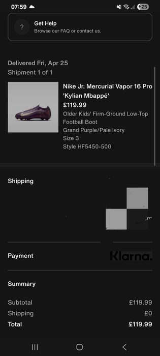 Ghete de fotbal nike zoom mercurial vapor 16 academy kylian mbappe