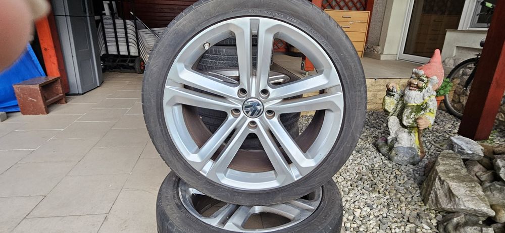 Vând jante VW 19 pentru tiguan., Audi cu cauciucuri