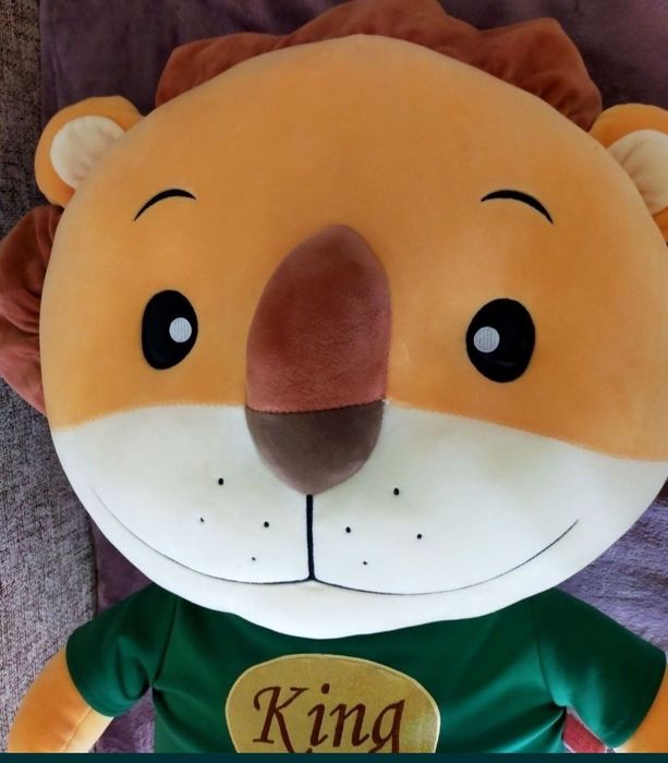 Подушка-игрушка лев