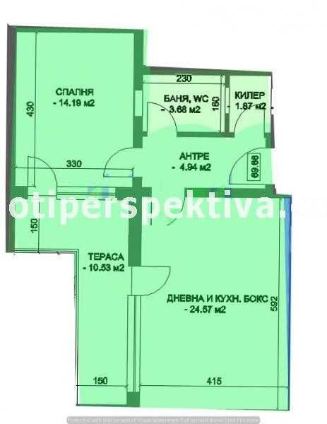 реф.16597 Малка луксозна сграда, среден етаж-Коматево!