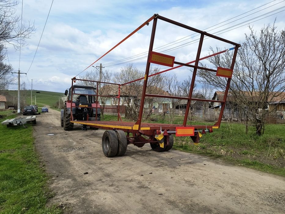 Trailer de baloti remorca de baloti