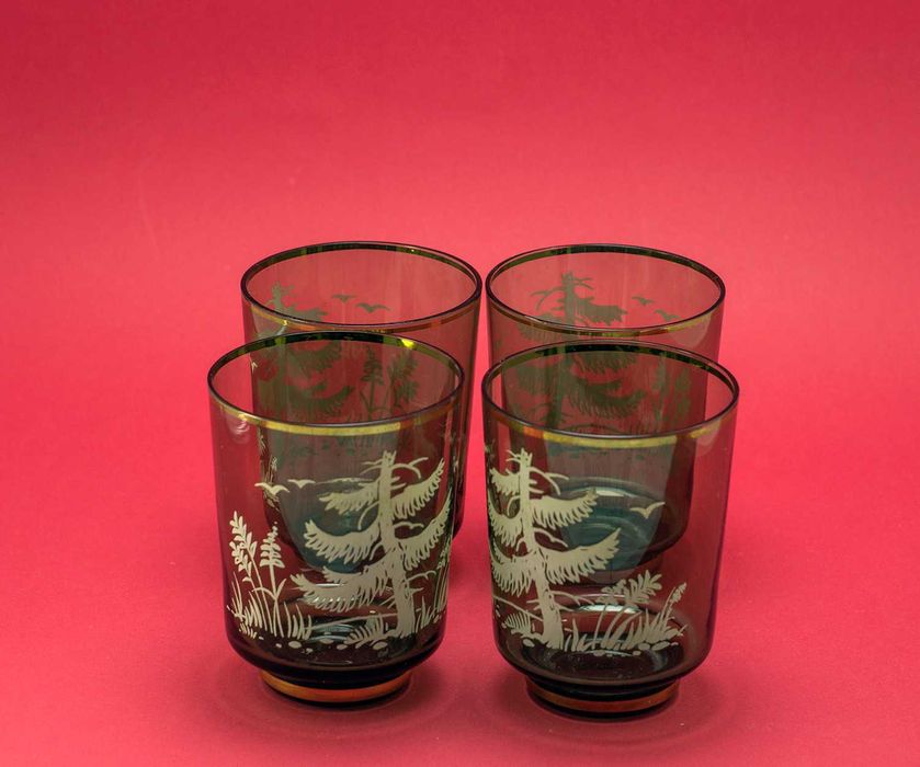 Антикварнгый Графин Богема 50-е годы,