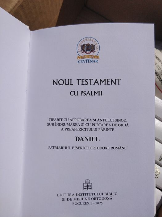Noul Testament Ortodox Gratuit !