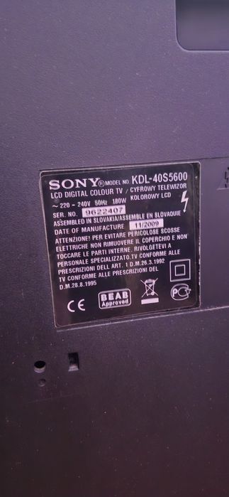 Televizor sony LCD
