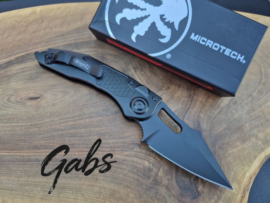 Автоматичен нож Microtech/Borka  Stitch OTS AUTO 169-1,Apocalyptic Black