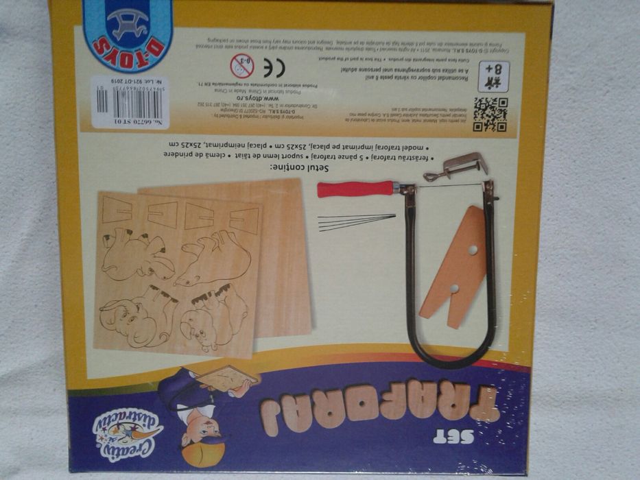 Set traforaj pentru copii, nou, de cadou