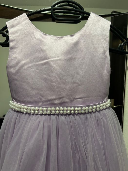 Официална лилава рокля