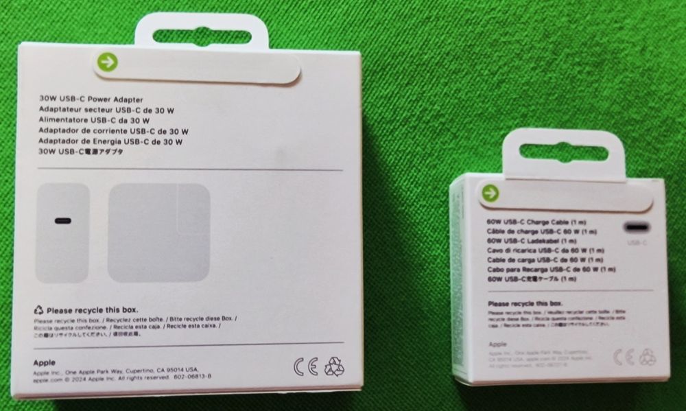Incarcator original 30W si cablu tip C 1m. Apple iPhone Duo (Fold).