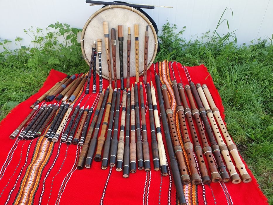 Български музикални инструменти гайда кавал битов тъпан