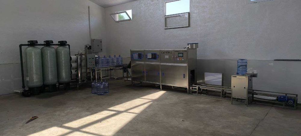 Rozliv, suv quyish apparati, 20 litrli suv liniya, автомат розлив