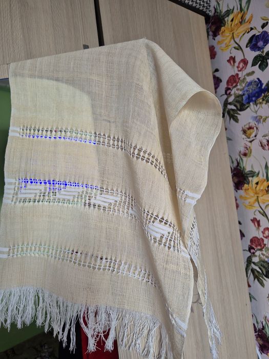 Ștergar din borangic lucrat manual