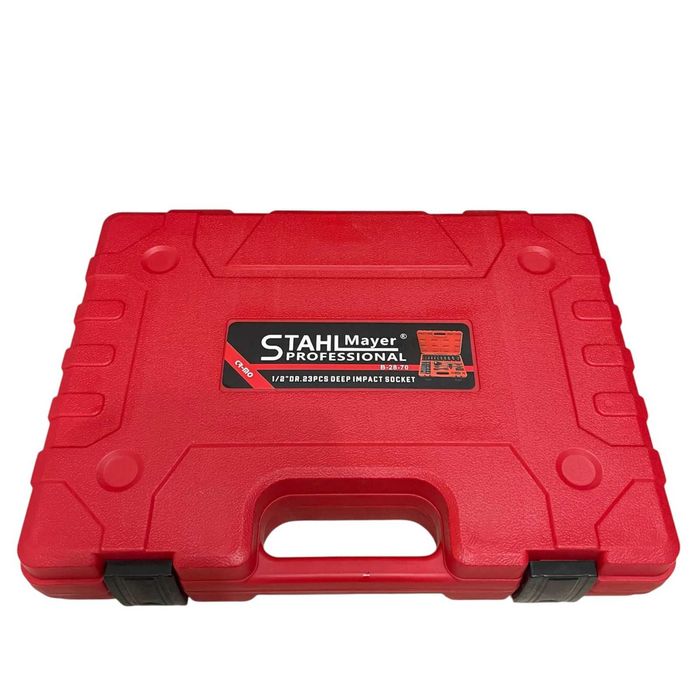 Ударно гедоре с дълбоки вложки 1/2″ 23части – STAHLMAYER