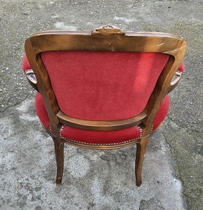 Pereche fotolii stil Louis XV