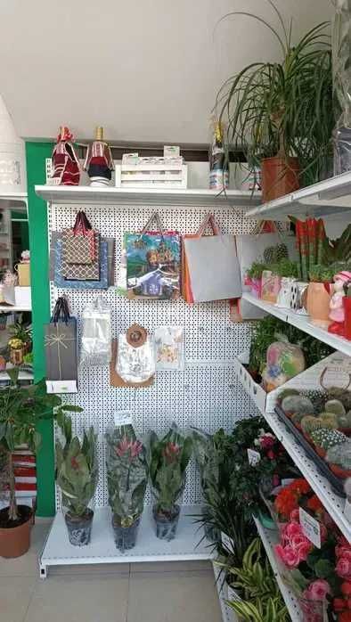 Крайстенен стелаж с перфориран гръб за закачане на куки и рафт