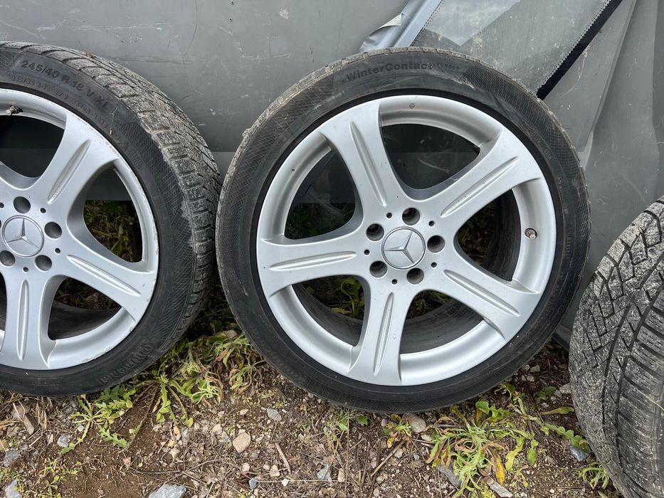 Алуминиеви джанти 19 zoll Мерцедес със зимни гуми