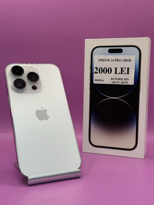 Iphone 14 pro 128gb•Amanet Matei Crangasi•3098
