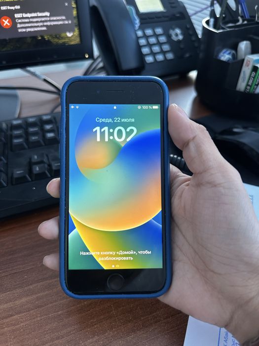 iPhone 8 Black 64 ГБ 100% АКБ