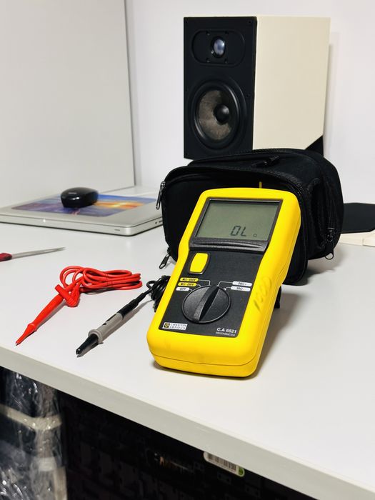 Megohmetru digital Chauvin Arnoux CA6521,250V,500V(100kohmi-2Gohmi)