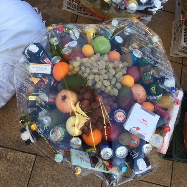 Корзины и фруктовое искусство