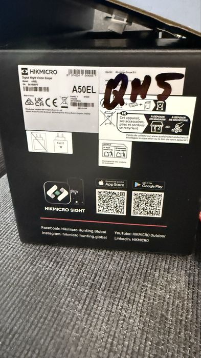 Дигитална оптика ден и нощ HIKMICRO ALPEX LRF 4K A50L