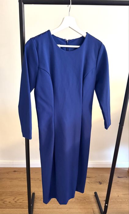 By Malene Birger уникална рокля в кралско синьо