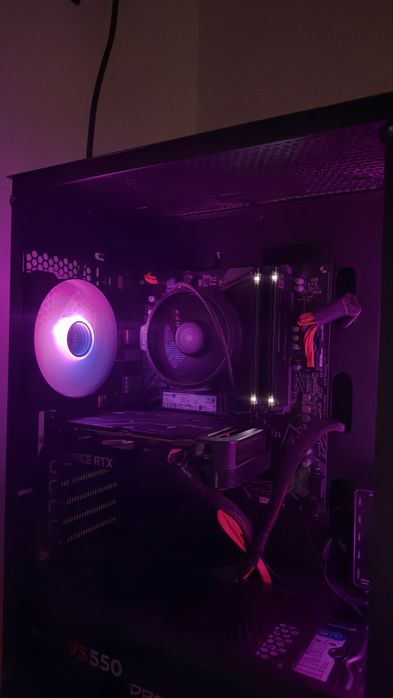 Pc gamign Ryzen  5 5600 + RTX 5050 dual oc 8gb + 16 gb ram ddr4 3200