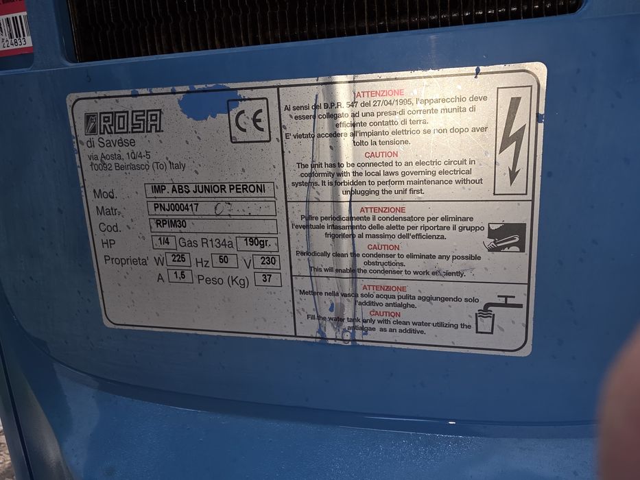 IMP ABS JUNIOR PERONI aparat pentru bere si vin