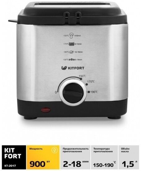 Фритюрница Kitfort КТ-2017