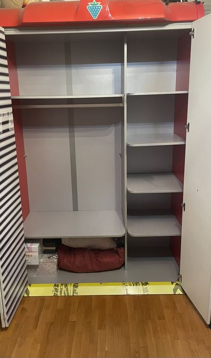 Детски Трикрилен гардероб Champion Racer