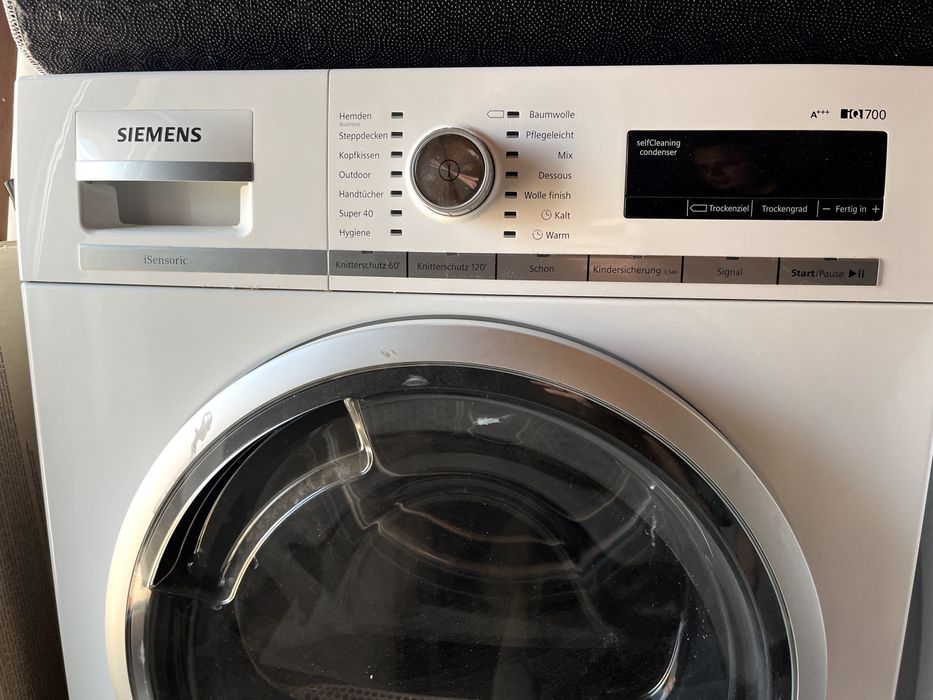 Пералня + Сушилня Siemens iQ700