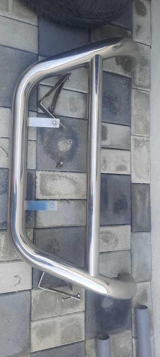 Bullbar + praguri si protectie scut Quasqai
