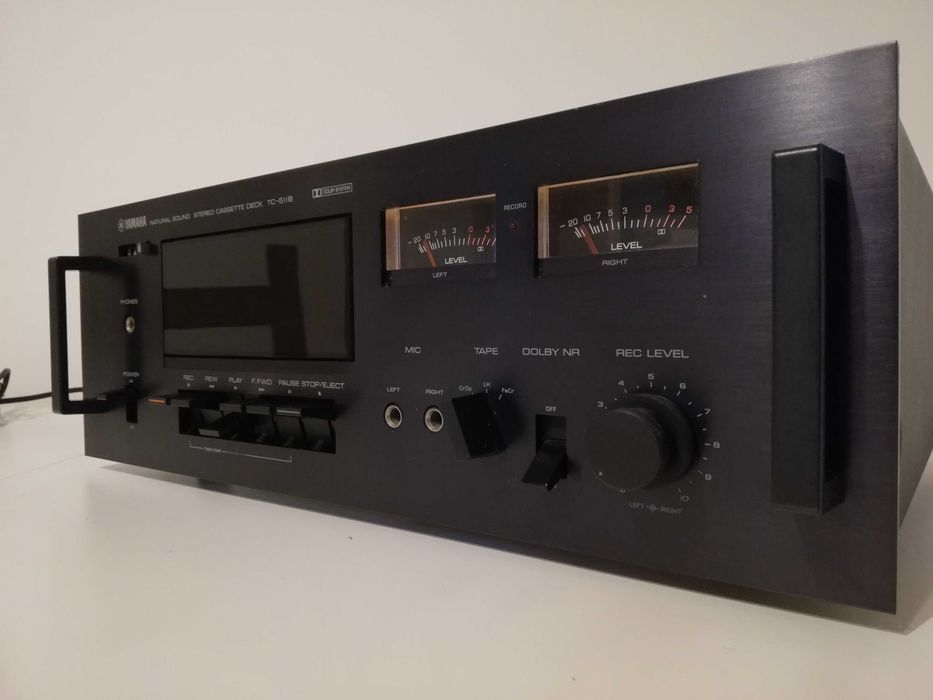 Stereo Cassette Deck YAMAHA model TC511B - Rar/Vintage/Japan/Impecabil