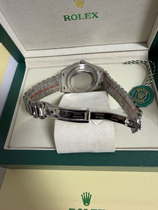 Ceas Rolex Day-Date/Silver/Black Dial