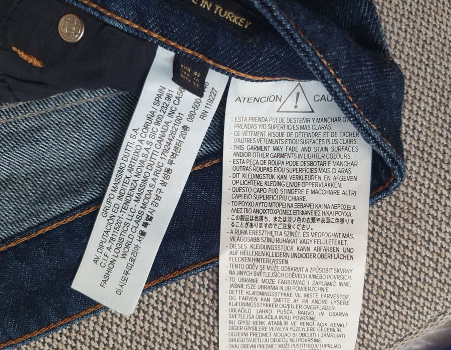 Blugi noi femei Massimo Dutti Mărimea 42