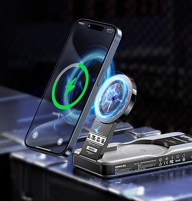 Remax RPP-589 Magneto Series 5-in-1 Power Bank 10000mAh PD 22.5W