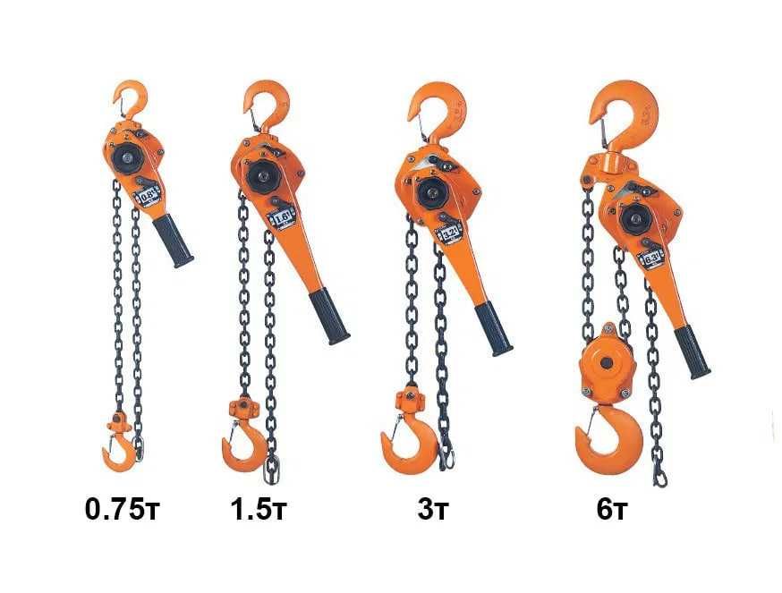 Таль ручная рычажная ( с трещоткой ) / Лебедка